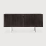 Ethnicraft Roller Max Sideboard Teak Off Black 168cm