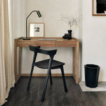 Ethnicraft Mahogany Black Chopped Paper Basket