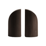 Ethnicraft Mahogany Dark Brown PI Book Ends