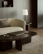 Ethnicraft Mahogany Rose Brown Brutalist Coffee Table