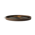 Ethnicraft Bronze Organic Glass Valet Tray