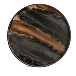 Ethnicraft Bronze Organic Glass Tray