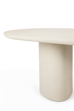 Ethnicraft Microcement Elements Oblong Dining Table