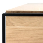 Ethnicraft Oak Monolit TV Cupboard Oak Black