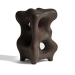 Ethnicraft Mahogany Organic Sculpture Dark Brown