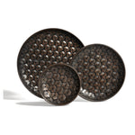 Ethnicraft Mahogany Dark Brown Tampa Objects set