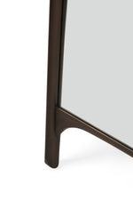 Ethnicraft Mahogany Dark Brown PI Floor mirror