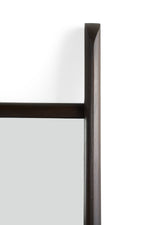 Ethnicraft Mahogany Dark Brown PI Floor mirror