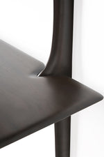 Ethnicraft Mahogany Dark Brown PI Wall Shelves