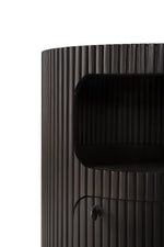 Ethnicraft Mahogany Dark Brown Boomerang Drawer Unit