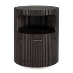 Ethnicraft Mahogany Dark Brown Boomerang Drawer Unit