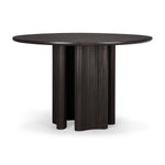 Ethnicraft Mahogany Dark Brown Roller Max Dining Table