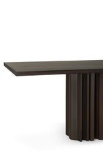 Ethnicraft Mahogany Dark Brown Sequence Dining Table