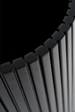 Ethnicraft Mahogany Black Roller Max Paper Basket