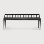 Ethnicraft Spindle Bench Oak Black 150cm