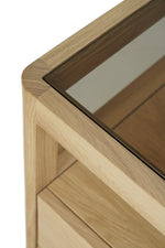 Ethnicraft Oak Spindle Chest of Drawers