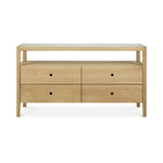 Ethnicraft Oak Spindle Chest of Drawers