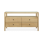Ethnicraft Oak Spindle Chest of Drawers