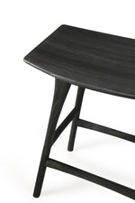 Ethnicraft Oak Black Osso Counter Stool