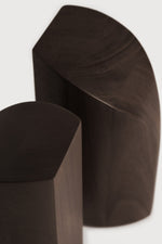 Ethnicraft Mahogany Dark Brown PI Book Ends