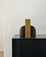 Ethnicraft Mahogany Dark Brown PI Book Ends