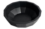 Ethnicraft Mahogany Black Striped Bowl