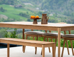 Ethnicraft Bok Outdoor Dining Table Teak Outdoor 250cm