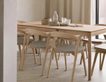 Ethnicraft Bok Extendable Dining Table Oak 180-280cm