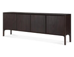 Ethnicraft PI Sideboard Teak Dark Brown 230cm