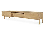 Ethnicraft PI TV Cupboard Oak 242cm