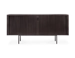 Ethnicraft Roller Max Sideboard Teak Off Black 168cm