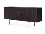 Ethnicraft Roller Max Sideboard Teak Off Black 168cm
