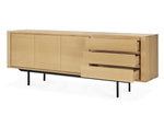 Ethnicraft Shadow Sideboard Oak 224cm