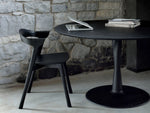 Ethnicraft Torsion Round Dining Table Oak Black 127cm