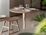 Ethnicraft Torsion Round Dining Table Oak 127cm