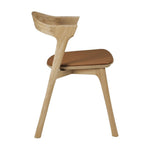 Ethnicraft 51488 Bok Dining Chair - Oak Cognac Leather