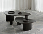 Ethnicraft Boomerang Coffee Table Mahogany Dark Brown 90cm