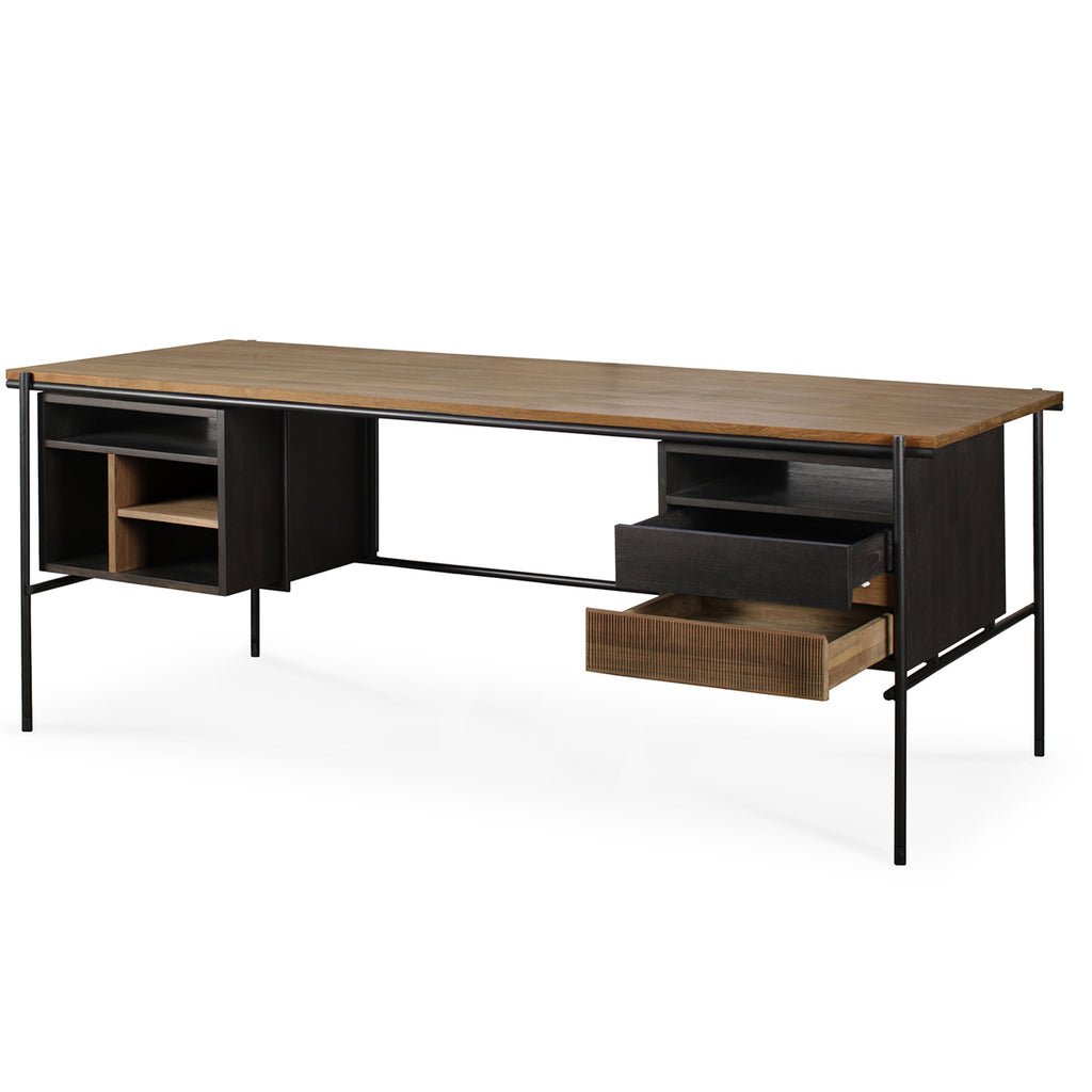 Ethnicraft Teak Oscar Desk Bayside Furniture