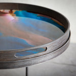 Ethnicraft Indigo Organic Glass Tray