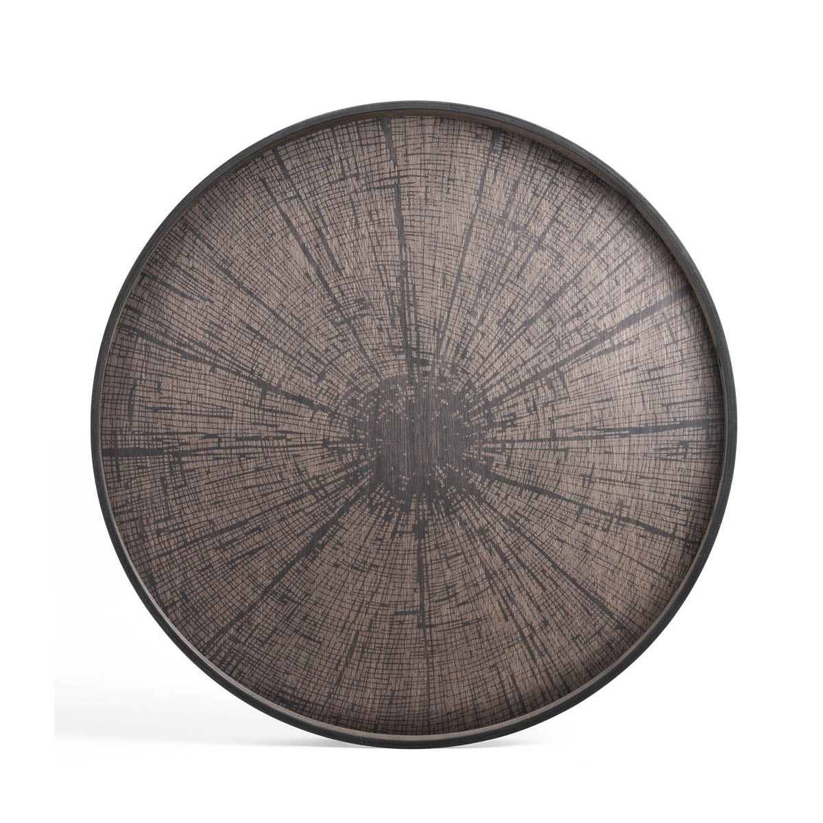 Ethnicraft Black Slice Wooden Tray