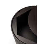 Ethnicraft Mahogany Roller Max Dark Brown Coffee Table