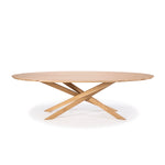 Ethnicraft Oak Mikado Oval Coffee Table