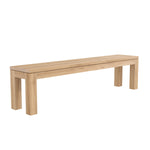 Ethnicraft Oak Straight Bench