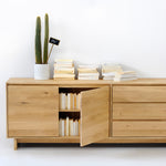 Ethnicraft Oak Wave Sideboard