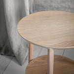 Ethnicraft Oak Bok Side Table
