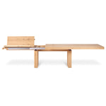 Ethnicraft Oak Double Extension Dining Table
