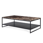 Ethnicraft Stone Coffee Table Dark Emperador
