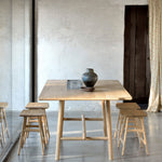 Ethnicraft Oak Profile Dining Table