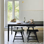 Ethnicraft Oak Black Bok Dining Table