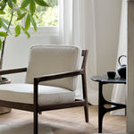 Ethnicraft Mahogany Dark Brown PI Side Table